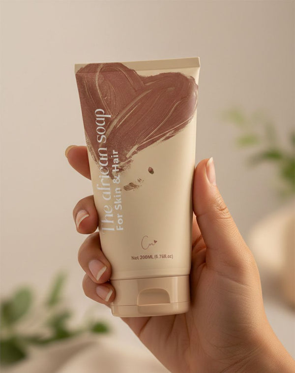 Face wash and Moroccan bath with vitamin C