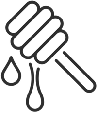 Contains natural honey